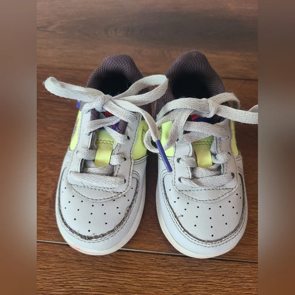 Nike Air Force One Kids LVB Dunk It Smash Sz 5C CU1030-001